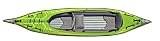 Advanced Elements AdvancedFrame Convertible Inflatable Kayak, Green