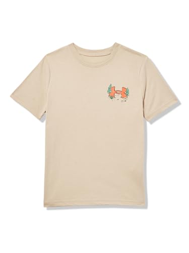 Image of Under Armour Boys' Short Sleeve Graphic T-Shirt, Soft & Comfortable, Outdoor Collection