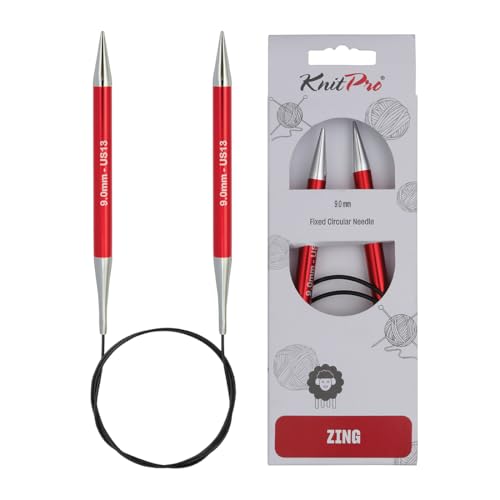 KnitPro Zing Fixed Circular Needles 40