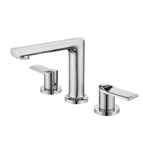 Robinet mitigeur de lavabo anti-calcaire en laiton 3 trous pour en finir avec la rouille