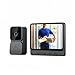 Winnes Kabellose Türklingel mit Kamera 1080P Videotelefone, kabellos, mit IPS-Display von 4,3 Zoll, WLAN, ohne Abonnement, sehr Laute Lautstärke, bidirektionales Audio, Nachtsichtfunktion, Video 70°