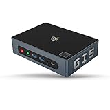 Beelink GTI8 Mini PC Desktop Computer Theater Office with Intel 8th i5-8259U Turbo 3.8Ghz 4C8T Support Windows 11 Pro Graphics 655 8GB DDR4 256GB HDD SSD Three Display Dual MIC WiFi 6 Fingerprint