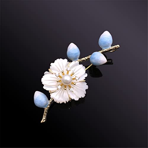 Broche cadeau enseignant fleur bijou chic pour dire merci