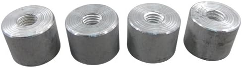 Universal Aluminum Weld Bung Intercooler Radiator Bracket Mount 4pc