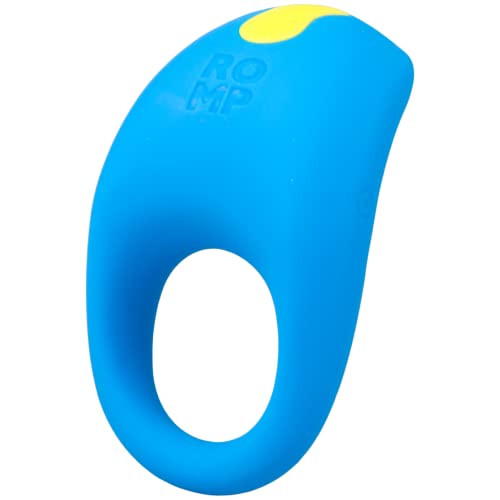 ROMP Juke Anello fallico vibrante per pene Cockring in silicone con vibratore per stimolazione del clitoride, 6 velocità e 4 modalità di vibrazione, 100% impermeabile