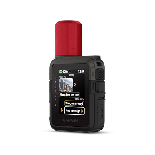 Garmin inReach Mini 3 Plus - SOS Satelliten-Kommunikationsgerät, 1,9' Farb- und Touchdisplay, 14 Tage Akkulaufzeit, 24/7 SOS-Notruf, Sprachnachrichten ohne Mobilfunkempfang (ABO erforderlich), Sirene