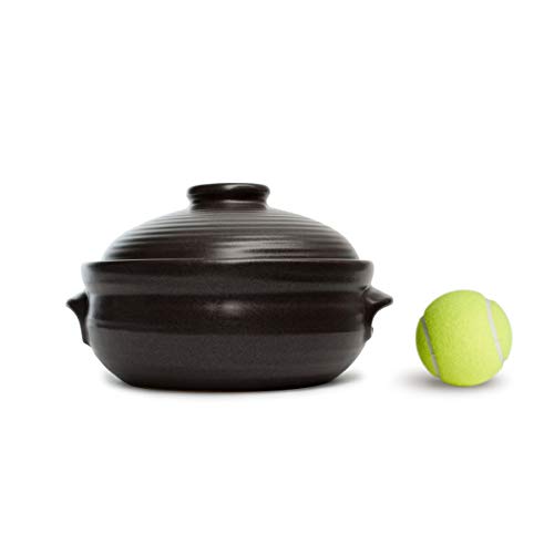 image for Crazy Korean Cooking Korean Stone Bowl (Dolsot), Sizzling Hot Pot for 