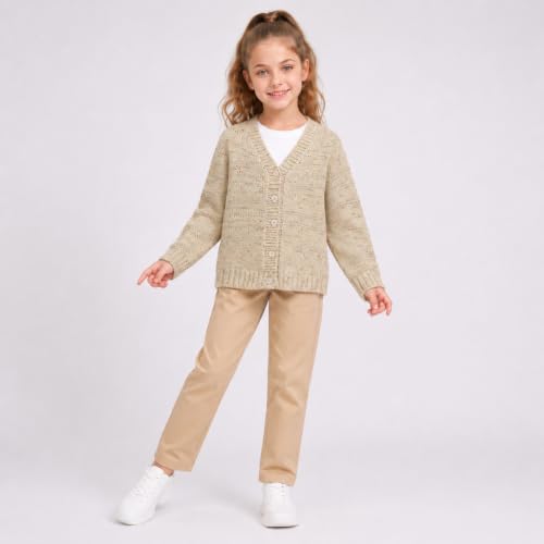 Image of Mud Kingdom Girls Cardigan Sweaters Cute Colorful Love