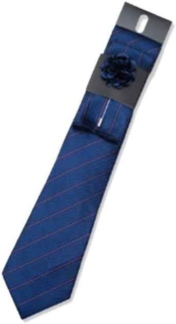 Formal Dress Western-style Clothes Necktie Men Stripe Tie Set