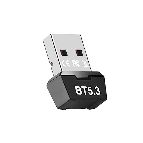 Bluetooth Adapter for PC, USB Bluetooth Dongle for Windows 11/10/8.1, Plug & Play for Keyboard/Mouse/Headphone/Speakers/Printer/Game Controllers