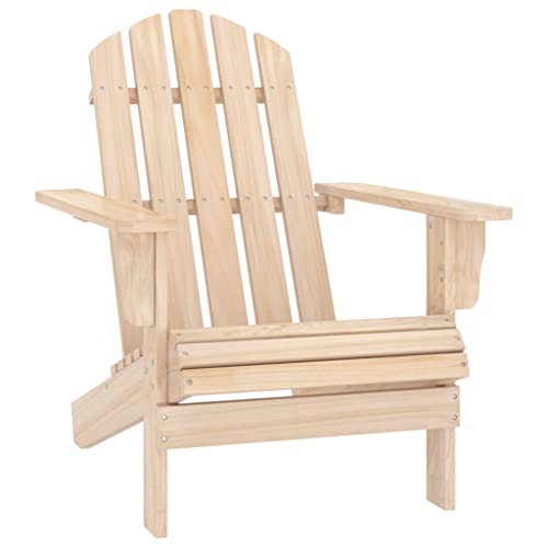 Cumyzo Outdoor Adirondack Chair,Patio Adirondack Rocking Chair Solid Fir Wood Weather Resistant Folding Patio Lawn Chair For Outside Deck Garden Backyard Balcony 27.4"X34.1"X35.2" #TOP6