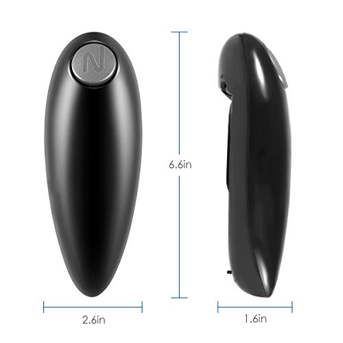 Electric Can Opener, Smooth Edge, Food-Safe and Battery Operated Handheld Automatic Electric Can Opener - Thumbnail 4