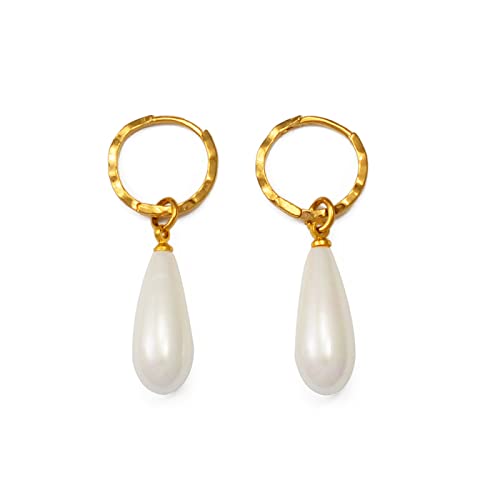 Boucles d'oreilles perle d'Hawaii et pendentif Guam or pour allure chic
