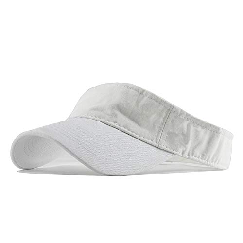 Image of HH HOFNEN Sports Sun Visor Hats Cotton Twill Ball Adjustable Sun Caps for Men Women