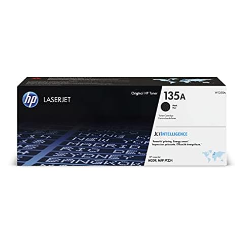 HP 135A Black Original LaserJet Toner Cartridge (W1350A) Cover