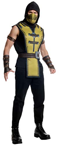 Rubie's Men's Mortal Kombat X Scorpion Costume, Multi, Standard
