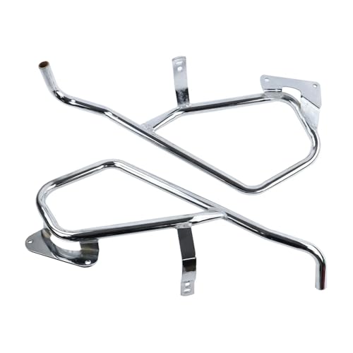 Protection moteur BMW K1600B anti-chute avec tube en acier chromé rigide
