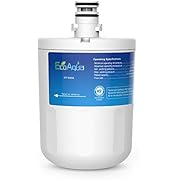 EcoAqua EFF-6005A Replacement for LG LT500P, ADQ72910901, 5231JA2002A, Kenmore GEN11042FR-08, 9890, 46-9890 Refrigerator Water Filter
