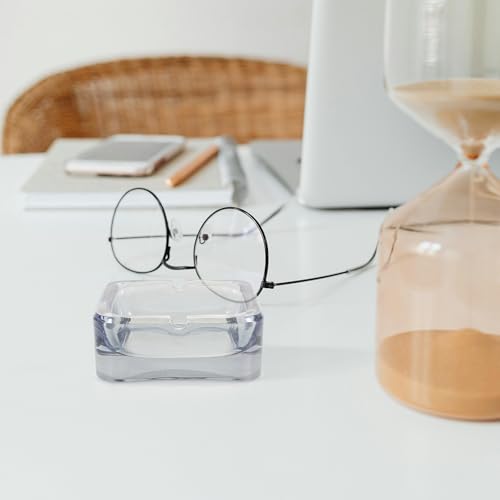 Cendrier pour terrasse Mikikit, set de 2 en verre rétro pour vos soirées sur le balcon - 6