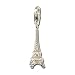 SilberDream Charm eiffel tower, 925 Sterling Silver Charms Pendant with Lobster Clasp for Charms Bracelet, Necklace or Charms Carrier FC3003
