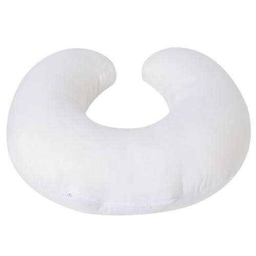 nursing pillow and positioner for breastfeeding ultra soft baby breastfeeding pillows for more support for mom and baby with premium removable cover naked pillow