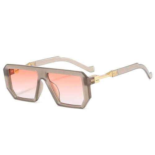 Lunettes de soleil rétro contre l'éblouissement avec monture légère en gelée