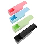 Zerodeko 4 Stück Japanische Siegelbox aus Hartplastik mit Ausziehbarem Stiftehalter Organizer für...