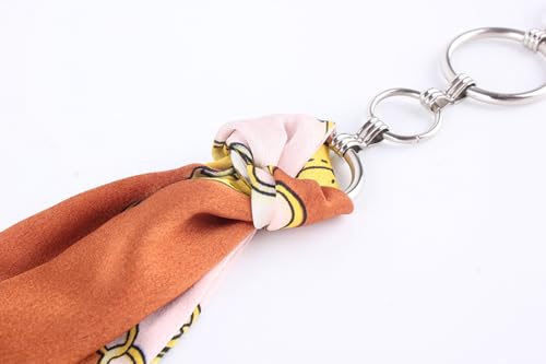 NIDMIDO Women Satin Chain Knotted Waist Skinny Belt,Dress Waist Belts Bohemian Satin Sash Belts for Jeans Pants Skirt4