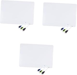 Ciieeo 3 Conjuntos De Quadro Branco De Geladeira Quadro Branco De Geladeira Quadro Branco Para Geladeira Quadro Branco Magnético Quadro Branco Flexível Quadro Branco Flexível