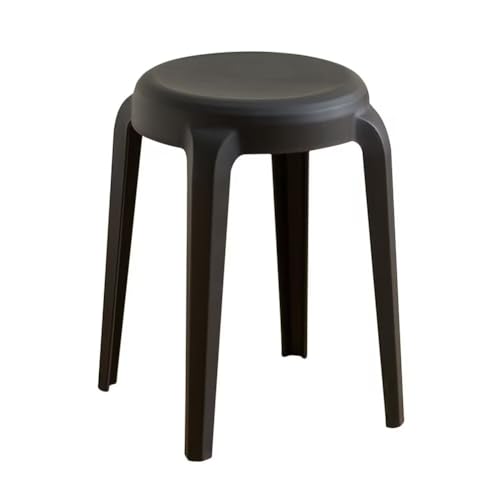 スタッキングチェア プラスチックスツール 屋台 椅子 丸椅子 ダイニングスツール シンプル 積み重ね収納 軽量 持ち運び便利 耐荷重120KG 省スペース 家庭用 来客用