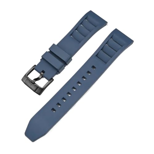 [Ő] FKMXgbv19/20/21/22/24mmjo[TNCbN[XtbfSuXbgTissot Casioƌ݊Omega MoonSwatchvohƌ݊(Royal blue02,24mm)