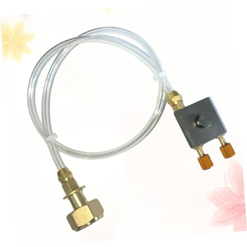 Camping Gas Inflation Valve Adapter for Outdoor Stoves Conversion Joint for Safe Inflating Flat Gas Cans Reduce Costs for Camping and Picnics3