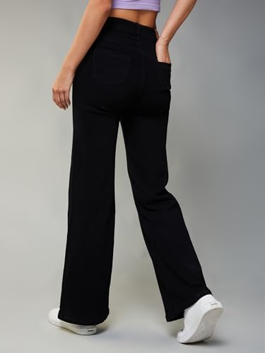 Image of Dolce Crudo Women's High Waist Straight Fit Jeans