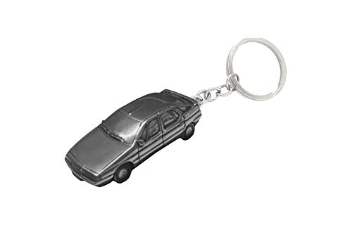 Porte-clés voiture XM ref50 effet étain accessoire classique