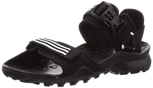 adidas Men's Ef0016_46 Outdoor Sandals, Black, US:7