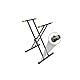 Gravity KSX 2 RD SET 1 Keyboardstativ X-Form doppelt und Auflagetisch Set 1