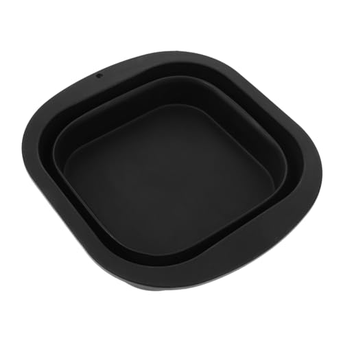 TOPPERFUN Molde De Caja De Hielo Moldes De Hielo Para Inmersión En Frío Pepita Cubo Fabricador De Cubitos De Hielo Moho Freezer Gigante Hacer Fabricante Con Forma Largo Gel De Sílice Negro