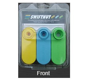 SWIFTNUT Nut-Runners for Threaded Rod Using Cordless Drill Mixed Pack of 3 for 6mm, 8mm & 10mm Nuts, Multicolor, M6, M8, M10