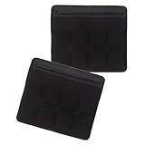 ifundom 2 Stück Kinnpolster für Motorradhelm mit Schwammpolsterung Universell Passend Schwarz Ersatzpolster für Fahrrad und Motorradhelme Atmungsaktiv und Stoßdämpfend