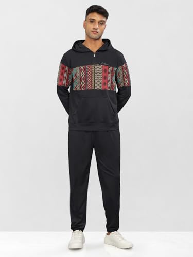 Image of BULLMER Trendy Clothing Set with Hoodie & Pants Co-ords for Men