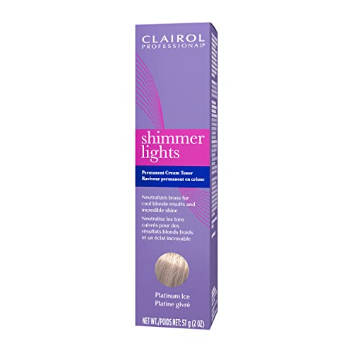 Shimmer Lights Permanent Cream Toner - Platinum Ice