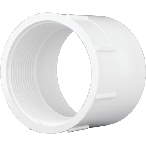 Charlotte Pipe 3 in. FPT x 3 in. Dia. Hub Pipe Adapter
