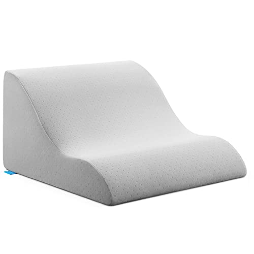 NOFFA Lesekissen für Bett und Sofa - Memory Schaum Keilkissen - Ergonomisches Rückenlehne Kopfkissen - Perfekt für Rückenunterstützung beim Entspannen, Spielen, Lesen oder Fernsehen - Breit