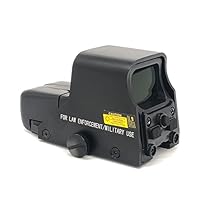 Minidiva® 551 Holographic Sight Red Green Point Visier / Dot Anblick Bereich, 10 Stufen Helligkeit, passt in jede 20mm Schiene