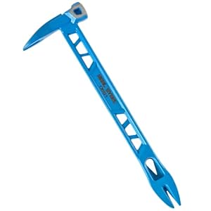 Real Steel 10″ Double Ended Nail Puller Cats Paw Pry Bar Construction (0691)