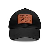 GODMERCH Personalized Dad Fishing Hat with Leather Patch, Custom Nickname and Kids Name Hat, Custom