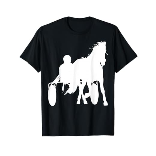 Fun T-Shirt für Trabrennsport-Fans