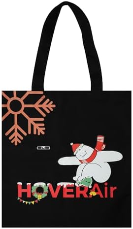 HOVERAir Tote Bag Christmas Winter Holiday Gift Black