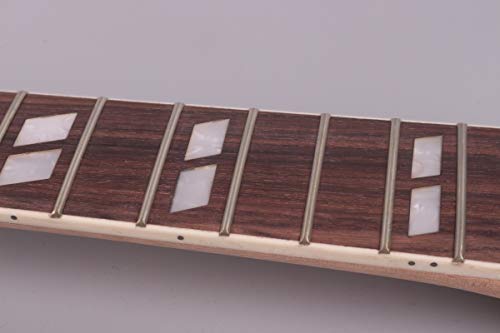 Yinfente Mahogany Electric Guitar Neck with Rosewood Fretboard #TOP22