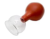 Schröpfgläser mit Ball | Spezial Typ | Schröpfset | Schröpfglas | verschiedene Größen (ca. 4,0cm (Innen-Durchmesser))
